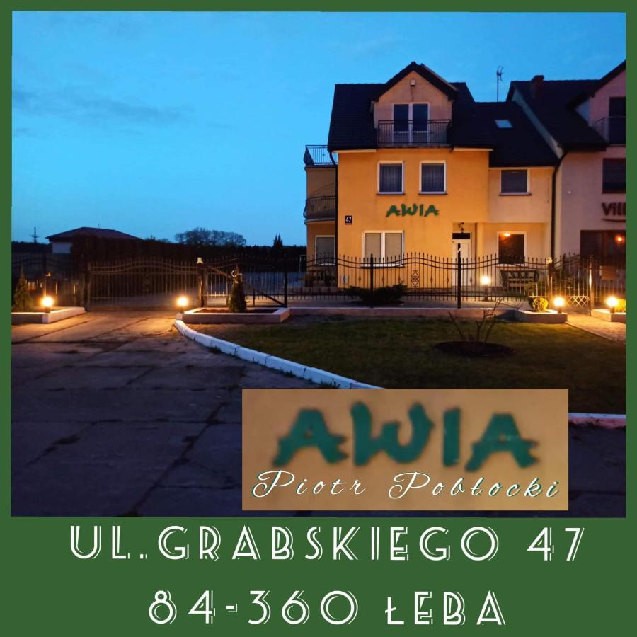 Pokoje Goscinne " Awia " Łeba Exteriör bild